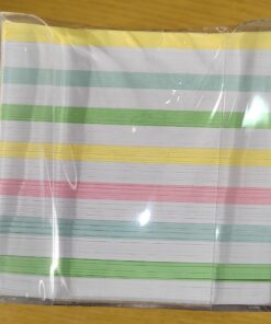 Blok kocka papiri šareni 900L sa pvc kutijom 83x83x75, TTO