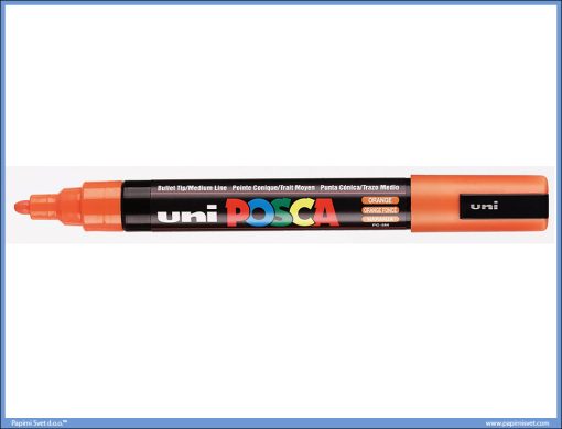Marker na vodenoj bazi POSCA ORANGE - NARANDŽASTI, Uni