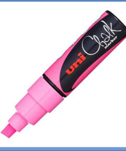 Marker 8.0mm -PINK TEČNA KREDA- UNI CHALK