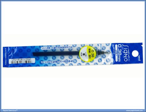 Uložak za roler UM-151 0,38mm PLAVI, Uni-Ball