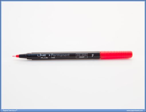Marker za CD-DVD-OHP CRVENI 0.6mm -F-, LINE PLUS