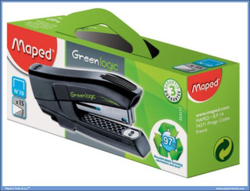 Heftalica GREENLOGIC no.10 x15, Maped
