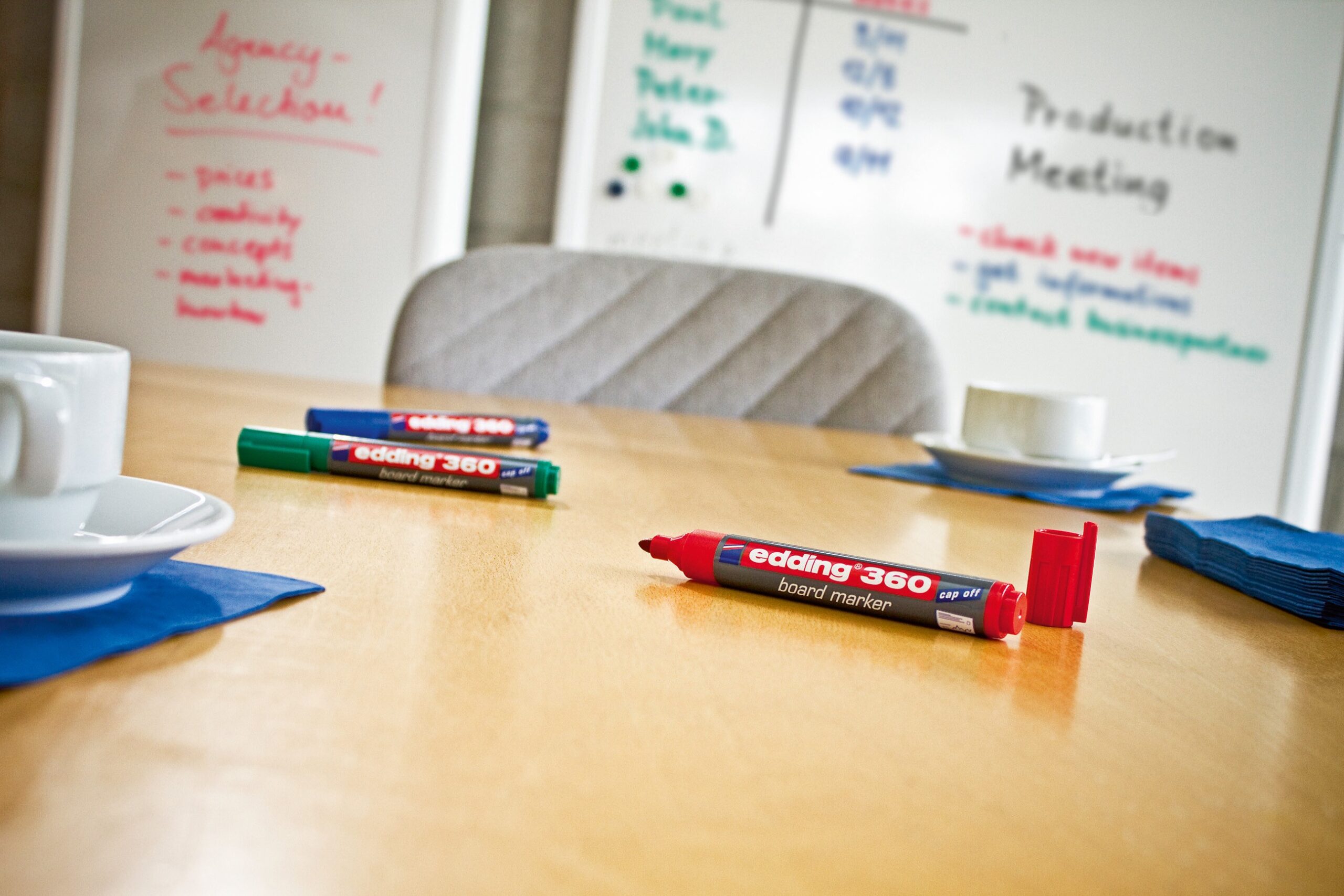 Markeri za belu tablu + flipchart 360 u setu 1/8, Edding - Slika 3