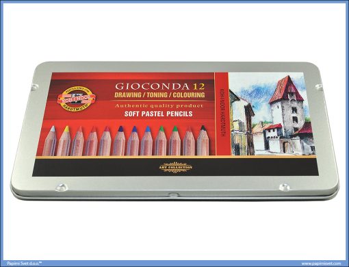 Mekane SOFT pastele u olovci GIOCONDA 1/12, Koh-I-Noor-8827 - Image 3