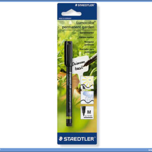 Garden marker Lumocolor permanent 1.0mm CRNI, Staedtler