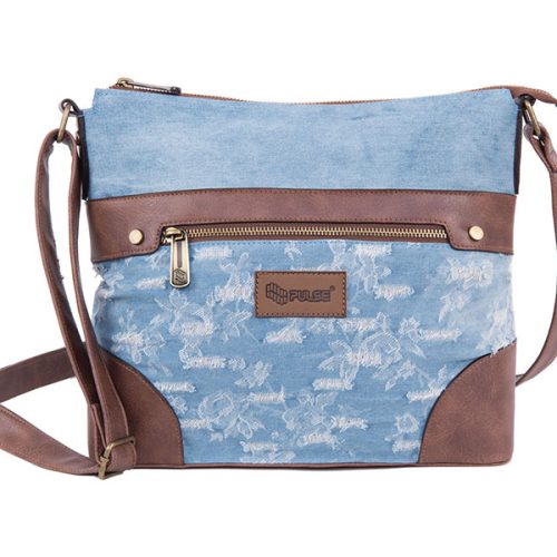 TORBA NA RAME PULSE JEANS WORN OUT