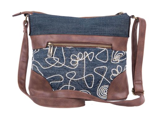 TORBA NA RAME PULSE JEANS GLOSSY - Image 2