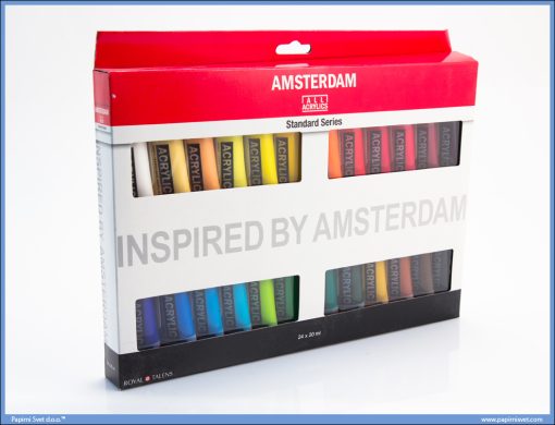 Akrilne boje u setu 1/24 AMSTERDAM, Talens - Image 3