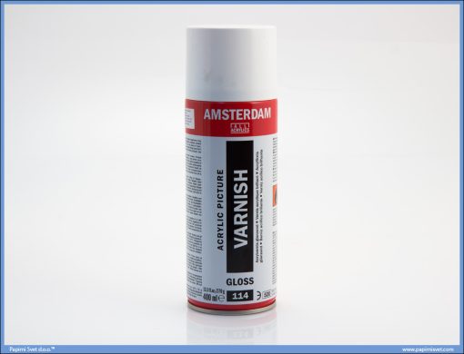 Lak akrilni sjajni u spreju ACRYLIC PICTURE VARNISH GLOSS 114, Talens