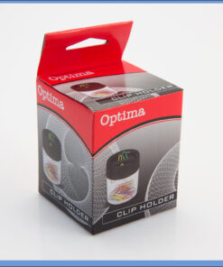 Alternative view of Magnetna okrugla čaša za spajalice, Optima