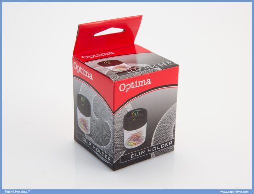 Magnetna okrugla čaša za spajalice, Optima - Image 2