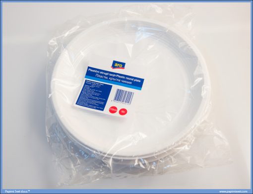 Tanjirići PVC beli 1/50 fi210mm