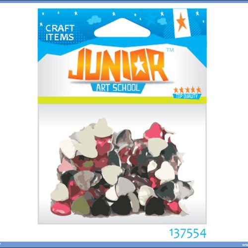 Kreativni pribor CIRKONI SRCE 10mm 75kom, Junior