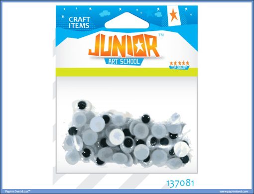 Kreativni pribor OČI 10mm 50kom, Junior