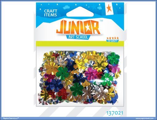 Kreativni pribor CVETIĆI 13mm 14gr, Junior