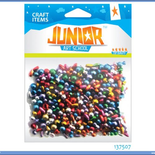 Kreativni pribor PERLICE MIX METALIC 25gr, Junior