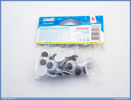 Kreativni pribor OČI 15mm 30kom, Junior - Image 2