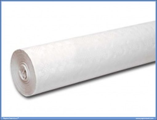 Papirni stolnjak BELI 10m x 1,2m