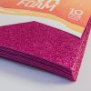 Pena karton A4 EVA GLITTER PINK 1/10, UNL-0662
