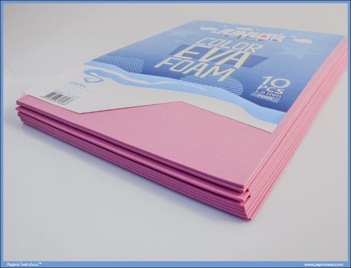 Pena karton A4 EVA PINK 1/10, Junior