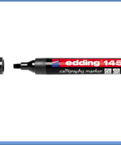 Kaligrafski marker kosi vrh CRNI 1-5mm, Edding