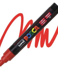 Marker na vodenoj bazi POSCA RED - CRVENI 1,8 - 2,5 mm PC-5M