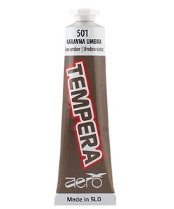 Tempera 42ml  BRAON NARAVNA UMBRA - RAW UMBER, Aero