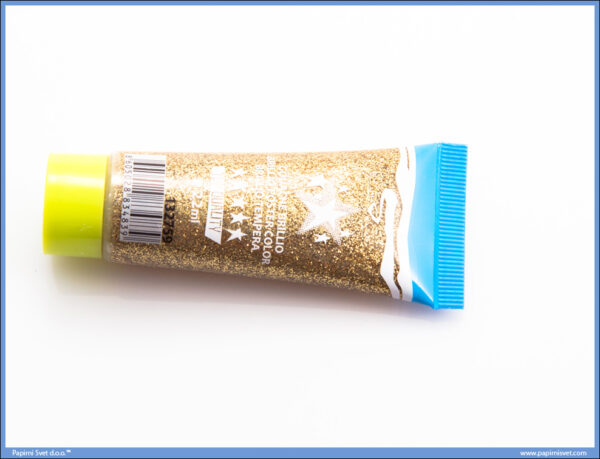 Tempera 22ml GLITTER ZLATNA