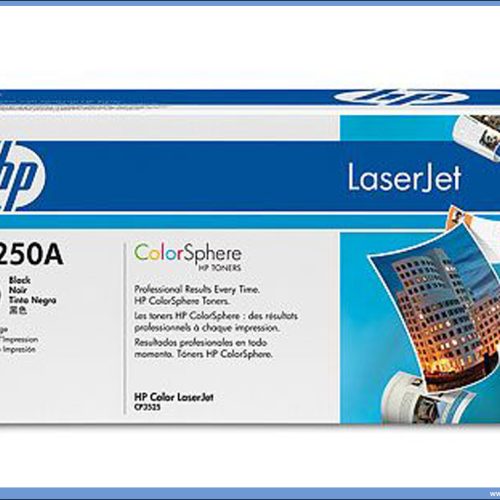 HP Toner CE250A, 504A CRNI Black