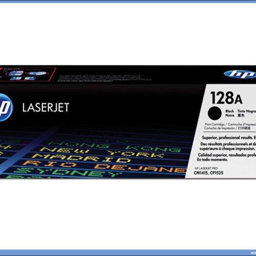 HP Toner CE320A, 128A CRNI Black
