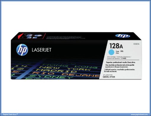 HP Toner CE321A, 128A Cyan PLAVI