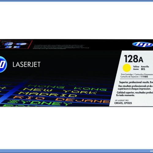 HP Toner CE322A, 128A Yellow Žuti