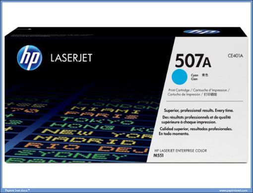 HP Toner CE401A, 507A Cyan PLAVI