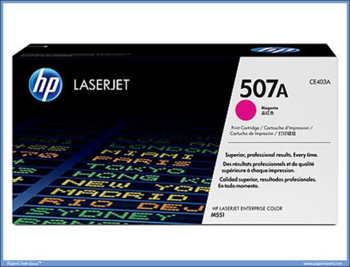 HP Toner CE403A, 507A Magenta CRVENI