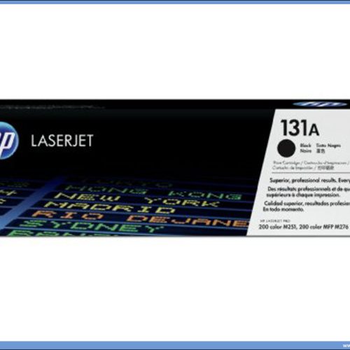 HP Toner CF210, 131A CRNI Black