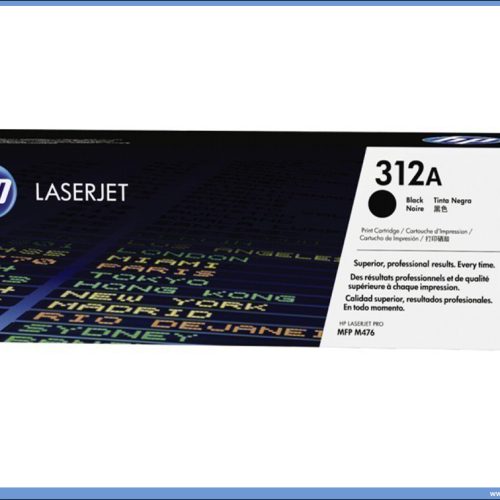 HP Toner CF380, 312A CRNI Black