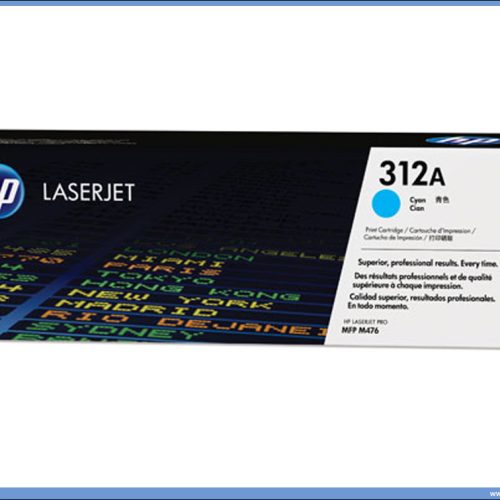HP Toner CF381, 312A Cyan PLAVI