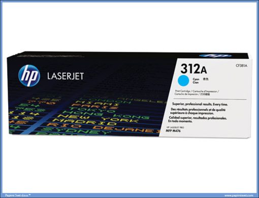 HP Toner CF381, 312A Cyan PLAVI