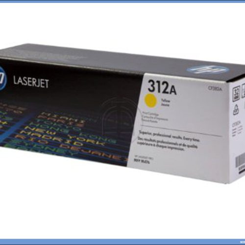 HP Toner CF382, 312A Yellow ŽUTI