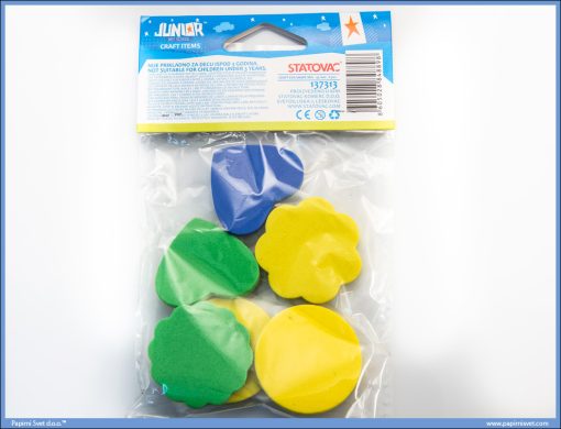 Kreativni pribor EVA SHAPE MIX 6kom, Junior - Image 2