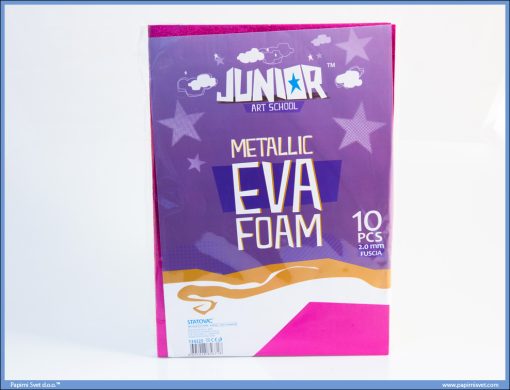 Pena karton A4 EVA METALIK PINK 1/10, Junior - Image 2