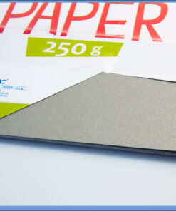 Karton papir 250gr METALIK A4 SREBRNI 1/10, Junior