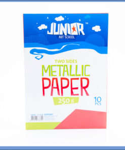 Alternative view of Karton papir 250gr METALIK A4 CRVENI 1/10, Junior