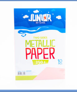 Alternative view of Karton papir 250gr METALIK A4 PINK 1/10, Junior