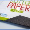 Karton papir GLITER BLACK 250gr CRNI 1/10, Junior