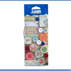 Kreativni pribor DUGMIĆI CRAFT NATUR MIX, Junior