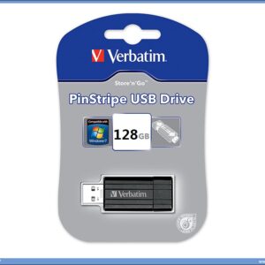 USB 128GB flash memorija Pinstripe, Verbatim