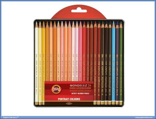 Umetničke drvene boje 1/24 PORTRAIT COLOURS MONDELUZ, Koh-I-Noor