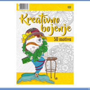 Bojanka za SVE - Kreativno bojenje A4 50 motiva