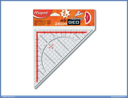 Geometrijski trougao TECHNIC GEO 26cm, Maped - Image 2